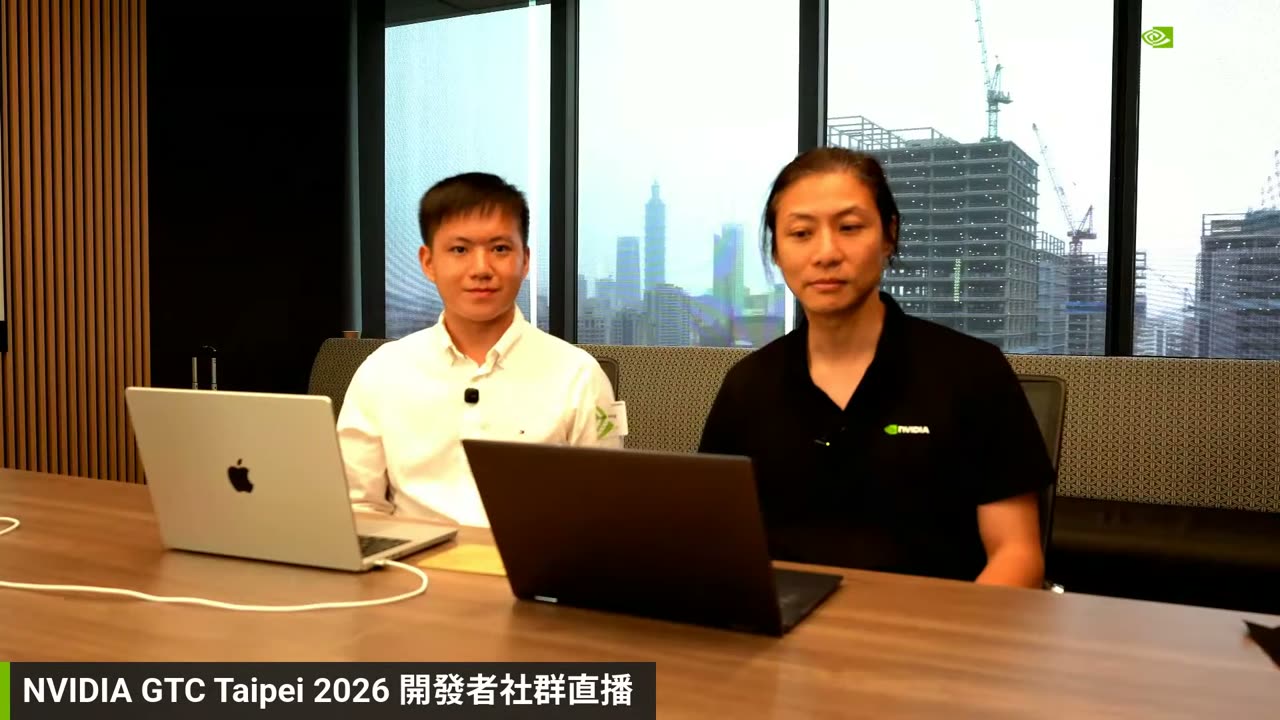 Dennis Wang on NVIDIA's GTC Taipei 2026 developer livestream